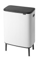 Dotykový odpadkový koš BO TOUCH BIN 2 x 30 l, bílá, Brabantia - thumb (5)