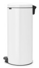 Pedálový odpadkový koš NEWICON 30 l, bílá, Brabantia - thumb (1)