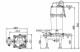 HCP PUMPS HCP 32-GF21.0F 230V, kalové čerpadlo, s plovákem a řezacím zařízením - thumb (2)