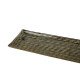 Servírovací talíř CONTOUR 33 x 10,5 cm, zelená, keramika, MIJ - thumb (2)