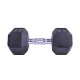 Profi šestihranná pogumovaná činka Sportago Hexagon 12,5 kg - thumb (8)