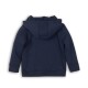 Mikina chlapecká s kapucí, Minoti, TB FLEECE HOODY 1, tmavě modrá - 86/92 | 18-24m - thumb (1)