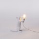 Stolní lampa MOUSE STANDING 14,5 cm, USB, bílá, Seletti - thumb (1)