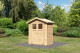 Dřevěný domek KARIBU DAHME 0 (45278) natur LG3069 - thumb (2)