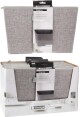 HOMESTYLING Úložný box 39x30x24 cm textil šedý KO-101001710seda - thumb (1)