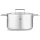 Vysoký kastrol PURE 24 cm, stříbrná, nerezová ocel, Fissler - thumb (3)