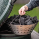 Nerezový koš na dřevěné uhlí, pro gril L , Big Green Egg - thumb (1)