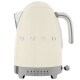 Rychlovarná konvice s regulací teploty KLF04CREU 1,7 l, krémová, SMEG - thumb (0)