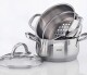 BERGNER Hrnec napařovací nerez s poklicí 18 cm Gourmet BG-6521 - thumb (3)