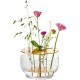 Váza IKEBANA 24 cm, zlatá, sklo, Fritz Hansen - thumb (0)