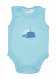 Kojenecké body - WINKIKI WNB 91308, tyrkysová Barva: Tyrkysová, Velikost: 74 - thumb (1)