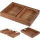 EXCELLENT Sada servírovacích podnosů 3 ks teak KO-J11301330 - thumb (3)