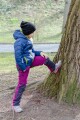 kalhoty sportovní outdoorové, podšité bavlněnou podšívkou, Pidilidi, PD1107-06, fialová - 98 | 3roky - thumb (1)