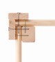 Dřevěný domek KARIBU KERKO 4 + přístavek 150 cm (23517) šedý LG2967 - thumb (6)