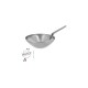 Wok MINERAL B 28 cm, s plochým dnem, železo, de Buyer - thumb (1)