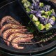 Gril na dřevěné uhlí L 46 cm,  + pojízdný stojan + ConvEGGtor + pohrabáč, zelená, Big Green Egg - thumb (7)