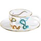Šálek na espresso TOILETPAPER SNAKES 110 ml, s podšálkem, Seletti - thumb (0)