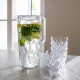 Plastová sklenice CRYSTAL 250 ml, 1,6 l, sada 5 ks, se džbánem, křišťálově čirá, Koziol - thumb (1)