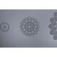 Gumová jóga podložka Sportago Indira 183x66 cm - šedá - 4 mm - thumb (5)