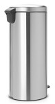 Pedálový odpadkový koš NEWICON 30 l, matná ocelová, ocel, Brabantia - thumb (2)