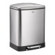 KELA Koš odpadkový Davino stříbrná matná  24l KL-10954 - thumb (0)