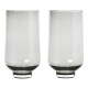 Sklenice na vodu FLOW 400 ml, sada 2 ks, kouřové sklo, Blomus - thumb (0)