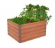 G21 Vyvýšený záhon G21 Daisy 100 x 80 x 52 cm, plechový, hnědý G21-63900213 - thumb (0)