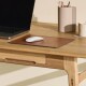 Podložka pod myš SQUARE BULL 25 x 30 cm, teple šedá / bílá, kůže, LIND DNA - thumb (2)