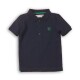 Tričko chlapecké Polo s krátkým rukávem, Minoti, 1POLO 2, tmavě modrá - 80/86 | 12-18m - thumb (0)