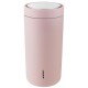 Termohrnek TO GO CLICK 400 ml, matná růžová, Stelton - thumb (0)