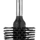 KELA WC štětka La Brosse nerezová rukojeť TPR černá KL-24309 - thumb (4)