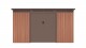G21 Zahradní domek G21 GRAH 700 - 340 x 206 cm, hnědý G21-6390094 - thumb (1)