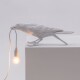 Stolní lampa BIRD PLAYING 33 cm, bílá, Seletti - thumb (2)