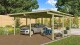 Dvojitý carport KARIBU ECO 1A 62035 LG1879 - thumb (0)