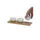KELA Servírovací misky PHILIPA 4ks porcelán/bambus KL-12260 - thumb (2)