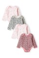 Body kojenecké 4pack, Minoti, 16mbaby 7, růžová - 50/56 | NB - thumb (0)