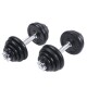 Set jednoručních nakládacích činek 2x15 kg Sportago Fader 30mm - thumb (0)