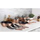 BERLINGERHAUS Sada nádobí s mramorovým povrchem 11 ks Rosegold Metallic Line BH-6160 - thumb (9)