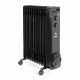 G21 Olejový radiátor G21 Merapi černý, 11 žeber, 2500 W G21-777062 - thumb (0)