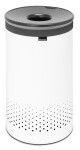 Koš na prádlo 60 l, s plastovým víkem, bílá, Brabantia - thumb (1)