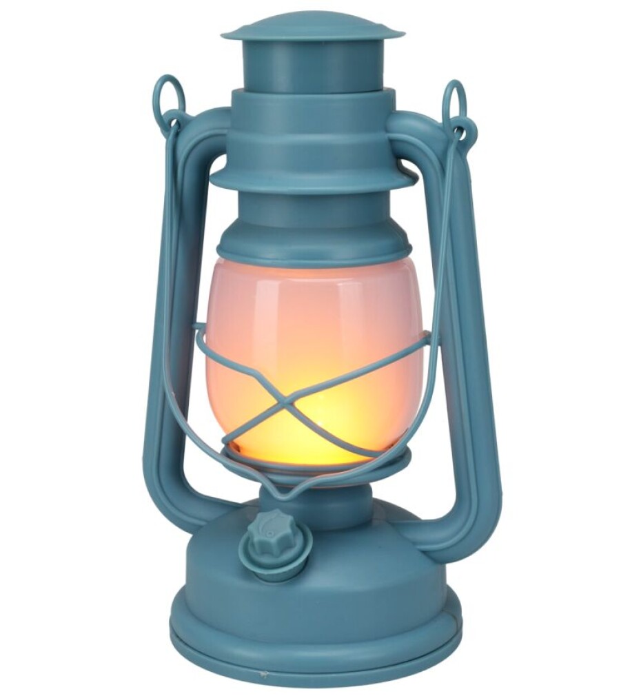 PROGARDEN Lucerna s LED plamenem 24 cm modrá KO-CX2000500modr - main (0)