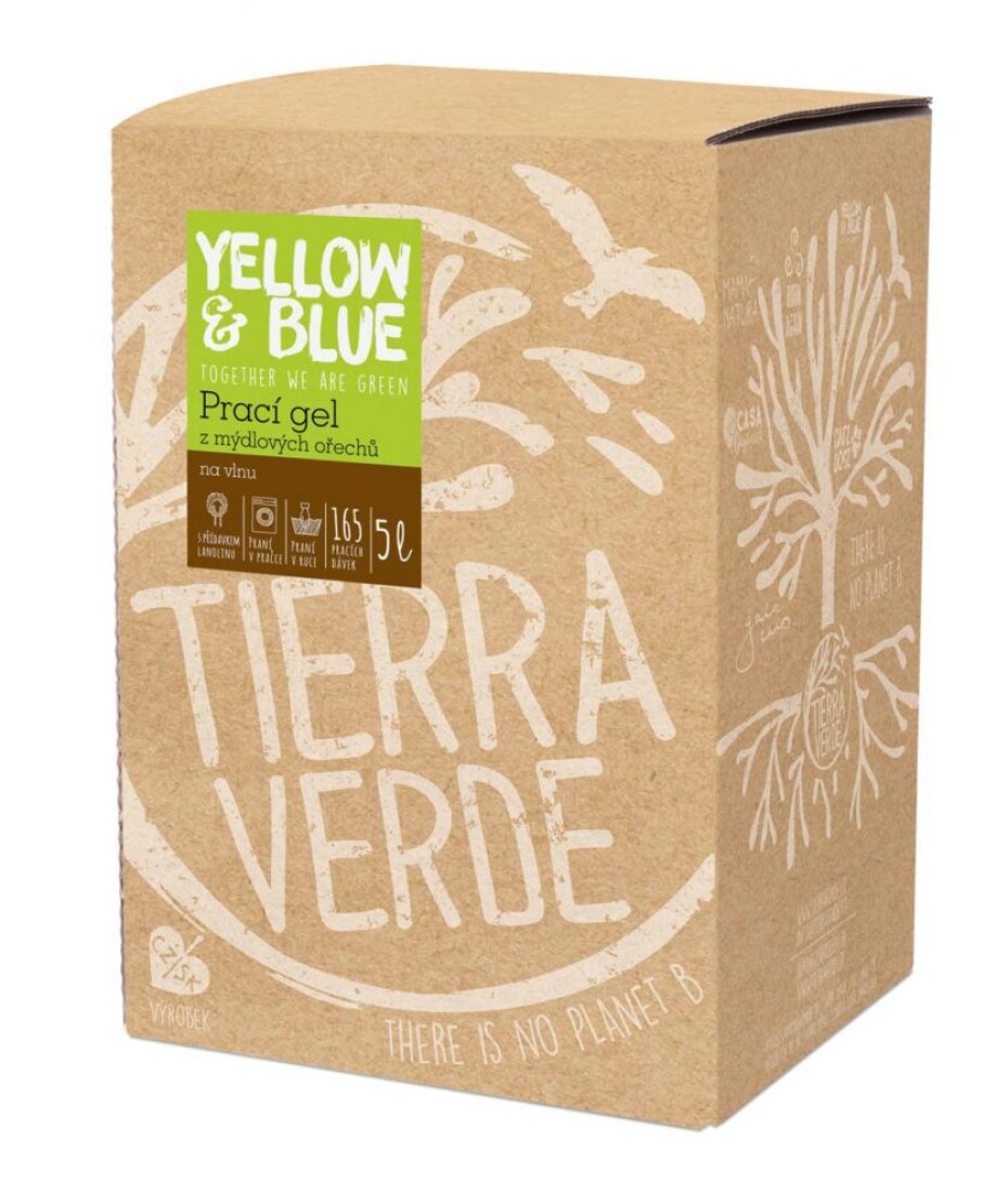 Tierra Verde Prací gel z mýdlových ořechů na vlnu 5L - main (0)
