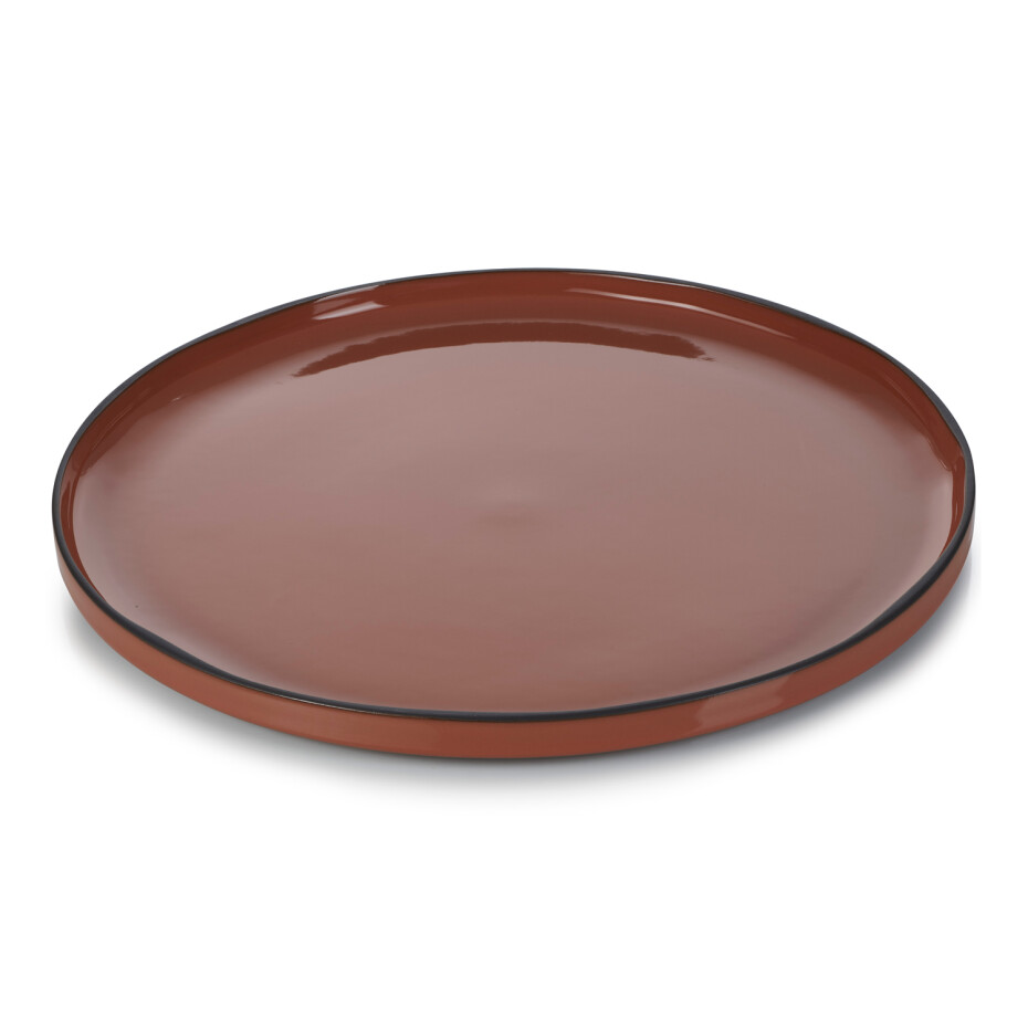 Servírovací talíř CARACTERE, skořicová Cinnamon, REVOL - main (1)