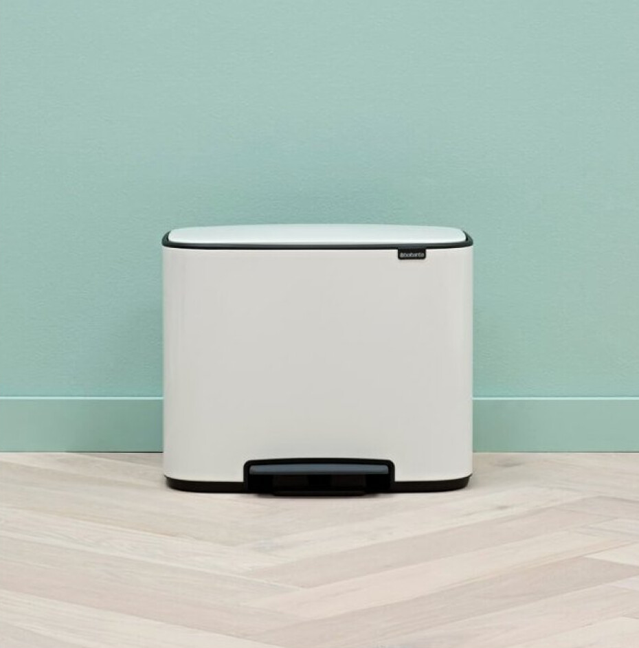 Pedálový odpadkový koš BO 36 l, bílá, Brabantia - main (12)