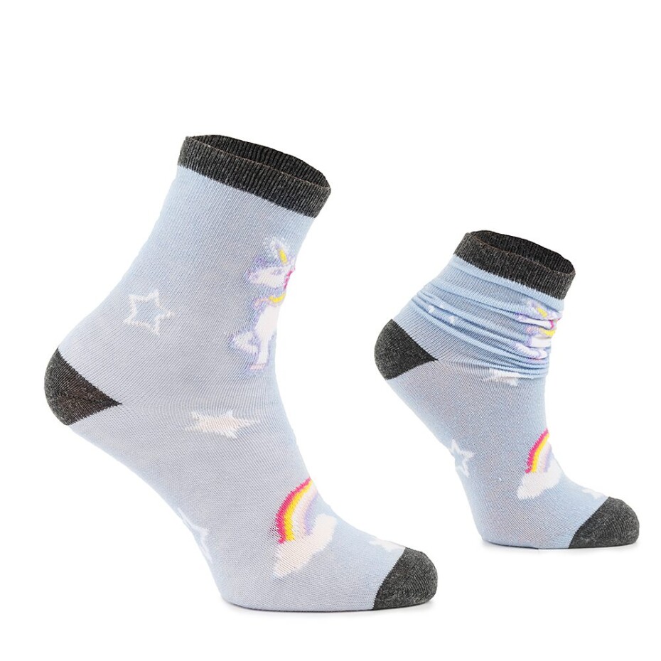 veselé ponožky FUNNY dívčí - 3pack, Pidilidi, PD0134-01, holka - 31-34 - main (9)