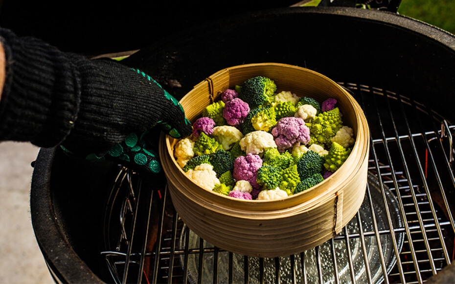 Misky na odkapávání, sada 5 ks, jednorázové, L, Big Green Egg - main (2)