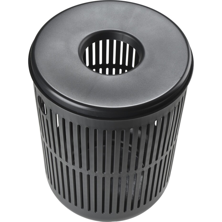 Koš na prádlo UME 60 l, černá, plast, Zone Denmark - main (6)