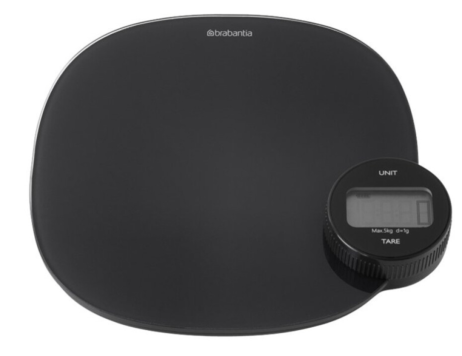 Digitální kuchyňská váha PLUS, šedá, Brabantia - main (1)