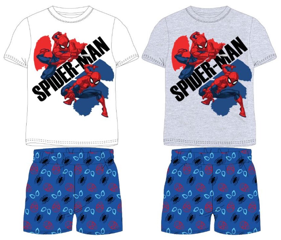 Spider Man - licence Chlapecké pyžamo - Spider-Man 52041284, bílá Barva: Bílá, Velikost: 104 - main (0)