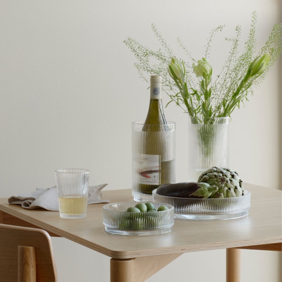 Servírovací mísa PILASTRO 23 cm, čirá, Stelton - main (1)